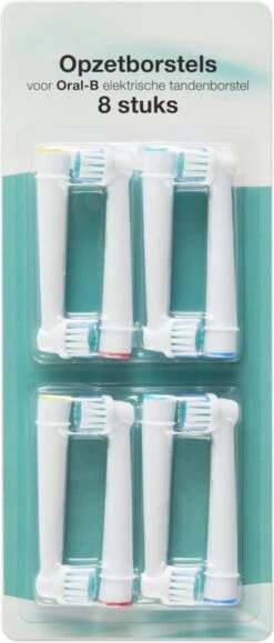 Mycare+ Têtes De Brosse - 16 Pièces - Brossettes De Brosses Pour Oral B - Têtes De Brosse Pour Brosse à Dents Électrique - Wit -Dentaires Appareils Magasin 512x1200