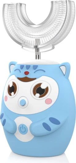 Brosse à Dents Pour Kinder - Électronique - Sonic - Blauw - 2-7 Ans - Brosse à Dents électrique Pour Enfants