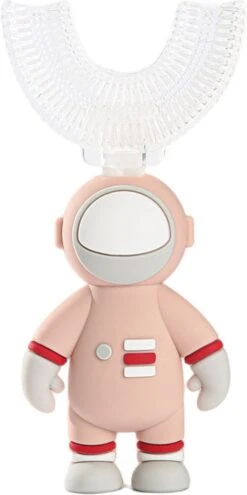 Brosse à Dents Enfant- Brosse à Dents En Forme De U Enfant- 2 à 12 Ans- Avec Tête De Brosse Supplémentaire