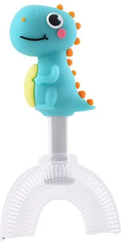 Brosse à Dents Pour Bébé Et Enfant - Brosse à Dents Manuelle Pour Enfant - 2 à 12 Ans - Brossage En U 360 Degrés