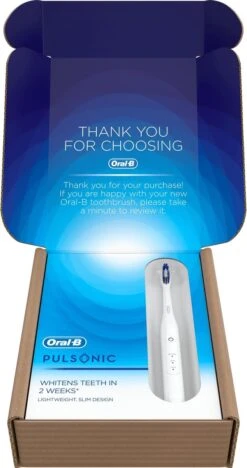 Oral B Oral-B Pulsonic 80322387 Brosse à Dents électrique Adulte Brosse à Dents à Ultrasons Blanc 12 Oral B Oral-B Pulsonic 80322387 Brosse à Dents électrique Adulte Brosse à Dents à Ultrasons Blanc -Dentaires Appareils Magasin 633x1200