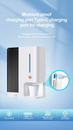 Distributeur De Bain De Bouche -bouche - Porte-soie Dentaire - Bain De Bouche -bouche + Soie Dentaire + Gobelets - Distributeur Rechargeable - Pratique Pour La Salle De Bain / La Cuisine -Dentaires Appareils Magasin 676x1200 7