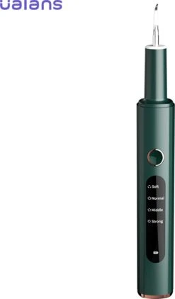 Tandsteen Verwijderaar Détartrant - Détartrant Professionnel - Polissage Des Dents - Élimination De La Plaque électrique - 4 Modes - Avec 4 Têtes De Rechange Et Lumière LED - Vert -Dentaires Appareils Magasin 703x1200