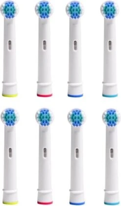 Recharge De Têtes De Brosse De Brosse à Dents électrique Blanchissante Pour Les Têtes De Brosse 8 Pièces Brosse à Dents