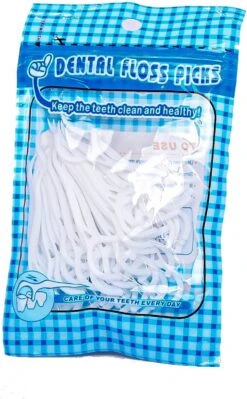 Eda Fils Dentaire - Dental Picks - 50pcs - Dents Blanches - Dents Blanches - Ragers Interdentaires - Super Fil Dentaire - Cure-dents - Brosses à Dents - Fil Dentaire -