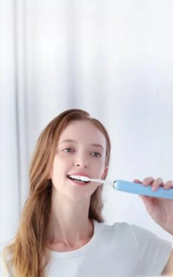 Brosse à Dents électrique - Brosse à Dents - 3W - 3,7 V - 2 Brosses - Soins Bucco-dentaires - étanche - Blanc 9 Brosse à Dents électrique - Brosse à Dents - 3W - 3,7 V - 2 Brosses - Soins Bucco-dentaires - étanche - Blanc -Dentaires Appareils Magasin 750x1200