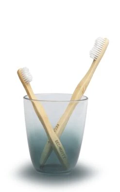 Eco Nutty - Brosse à Dents En Bamboe - Biodégradable - Salle De Bain Durable - Durable - Zéro Déchet -Dentaires Appareils Magasin 753x1200