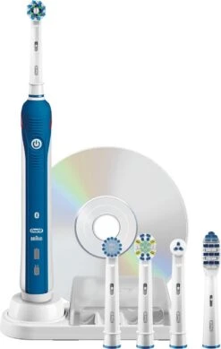 Oral B Oral-B PRO 80284515 Brosse à Dents électrique Adulte Brosse à Dents Rotative Oscillante Bleu -Dentaires Appareils Magasin 762x1200 2