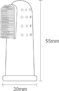 Brosse à Dents En Siliconen LuxeBass Pour Tout-petits Et Enfants D'âge Préscolaire | Brosse à Dents Pour Bébé Et Enfants Sur Le Doigt -Dentaires Appareils Magasin 780x1200