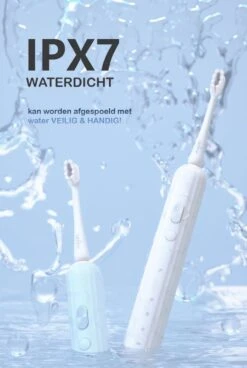 Brosse à Dents Sonique Électrique Rechargeable - Sonic - Avec Minuterie Et 3 Têtes De Brosse, 4 Modes De Brossage Étanche SG551 - Étanche - Plus Étanche Et Sûre - Zwart/ Wit -Dentaires Appareils Magasin 806x1200