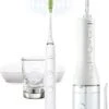 Philips Sonicare 9000 Diamond Clean Wit (HX9911/27) + Power Flosser 3000 Oral Irrigator Wit (HX3806/31) - Brosse à Dents électrique Et Soie Dentaire