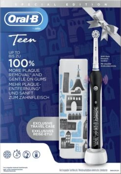 Oral B Oral-B SmartSeries 80336913 Brosse à Dents électrique Adolescents Brosse à Dents Rotative Noir, Blanc -Dentaires Appareils Magasin 839x1200 1