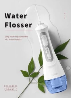 Hydropulseur Seago SG833 - Irrigateur Oral - 200ML - 3 Modes - 5 Modes De Nettoyage - Rechargeable Par USB - Étanche -Dentaires Appareils Magasin 879x1200 2