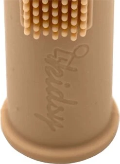 Kidsy - Brosse à Dents En Silicone Bébé - Double Face - Brosse à Dents Bébé - Sans BPA - 2 Pièces - Nude -Dentaires Appareils Magasin 879x1200