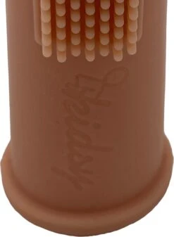 Kidsy - Brosse à Dents En Silicone Bébé - Double Face - Brosse à Dents Bébé - Sans BPA - 2 Pièces - Rose Doux -Dentaires Appareils Magasin 880x1200