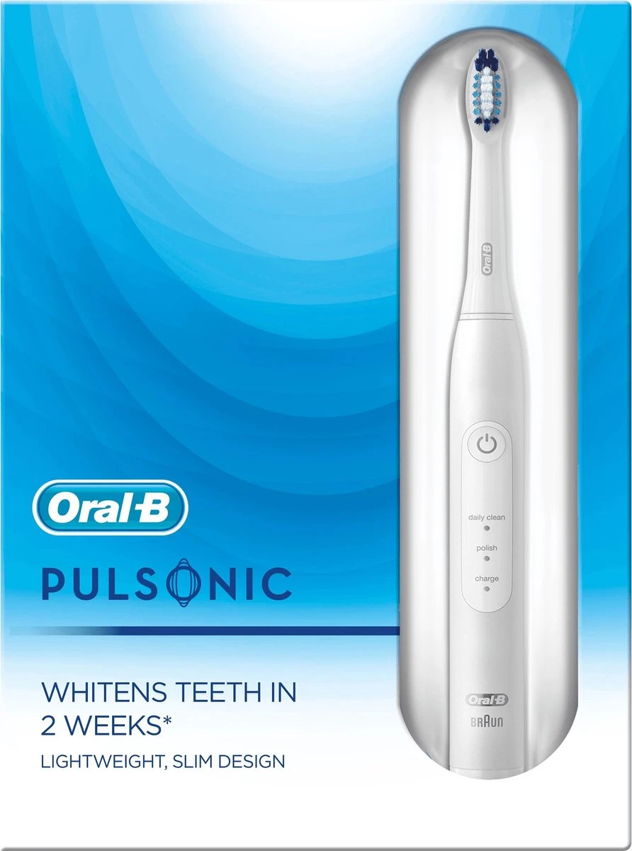 Oral B Oral-B Pulsonic 80322387 Brosse à Dents électrique Adulte Brosse à Dents à Ultrasons Blanc 3 Oral B Oral-B Pulsonic 80322387 Brosse à Dents électrique Adulte Brosse à Dents à Ultrasons Blanc – Image 3