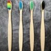 Ensemble De Brosses à Dents En Bamboe 4 Pièces - Biodégradables - Mélange De Couleurs 1