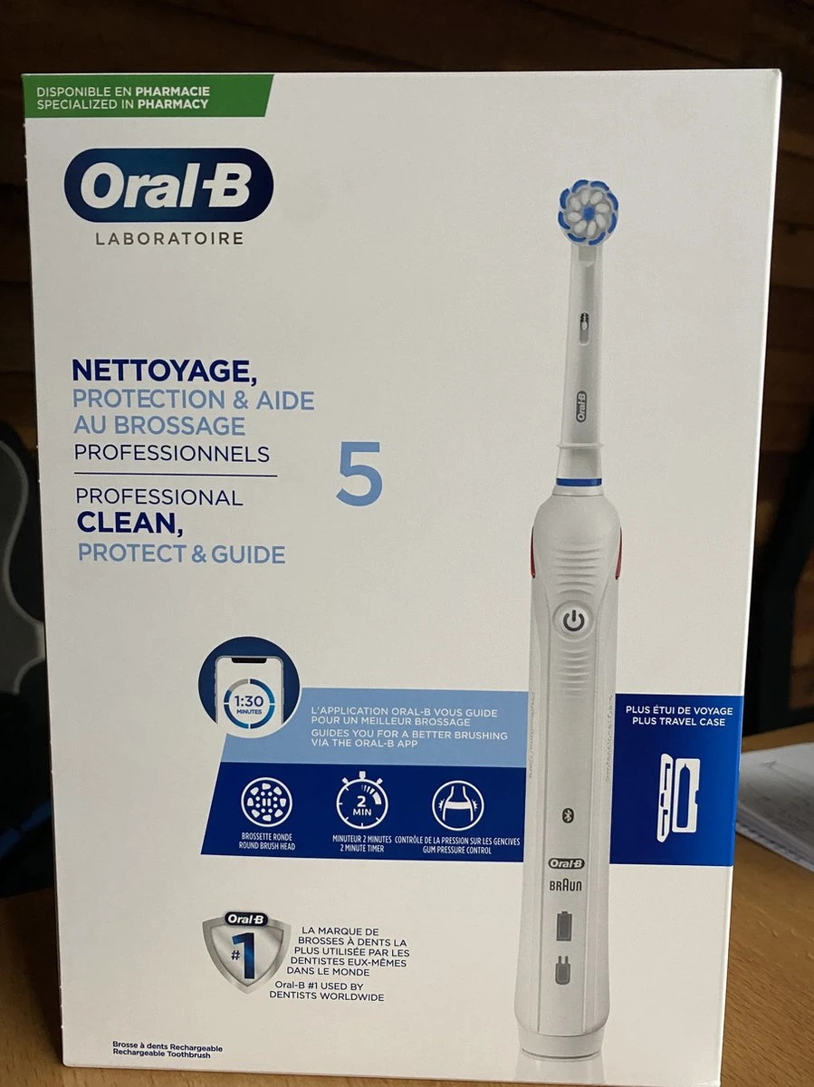 Oral B Oral-B Professional Care 80323731 Brosse à Dents électrique Adulte Brosse à Dents Rotative Oscillante Blanc 4 Oral B Oral-B Professional Care 80323731 Brosse à Dents électrique Adulte Brosse à Dents Rotative Oscillante Blanc – Image 4