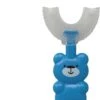 Mabebi MBB-TBL - Brosse à Dents Pour Enfants En Forme De U à 360° - Brosse à Dents Pour Tout-petits - Brosse à Dents En Silicone