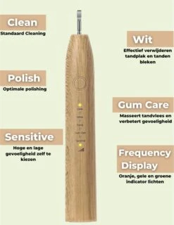 Brosse à Dents électrique En Bamboe - Brosse à Dents Sonique - Brosse à Dents électrique Durable - Tête De Brosse En Bamboe - 6 Pièces - Durable - Coffret Cadeau - Hygiène Buccale - Nettoyage Des Dents -Dentaires Appareils Magasin 927x1200