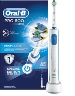 Oral B Oral-B Professional Care Rosse à Dents électrique Rechargeable 600 Floss Action
