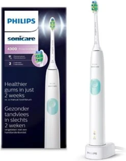 Philips Sonicare ProtectiveClean 4300 HX6807/63 - Brosse à Dents électrique - Blanc