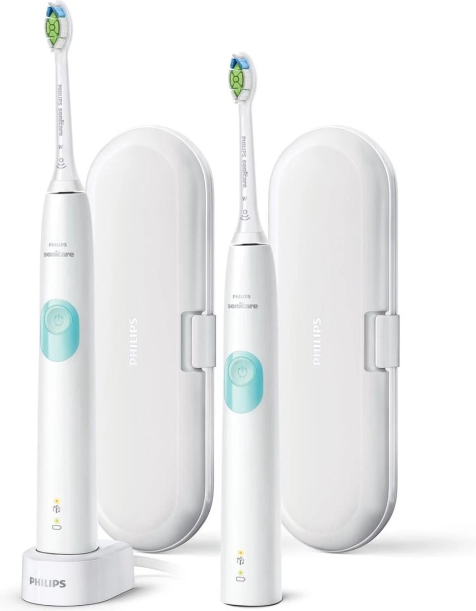 Philips Sonicare ProtectiveClean 4300 HX6809/35 Brosse à Dents électrique Adulte Brosse à Dents à Ultrasons Bleu, Blanc 16 Philips Sonicare ProtectiveClean 4300 HX6809/35 Brosse à Dents électrique Adulte Brosse à Dents à Ultrasons Bleu, Blanc – Image 16