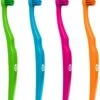 Brosse à Dents écologique Pour Enfants Briobrush - 4 Pièces - Violet, Orange, Bleu Et Vert