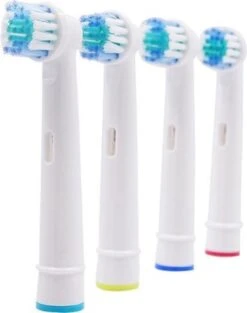 Têtes De Brosse Universelles Oral B (poils Soft Dureté Moyenne) - 4 Pièces - Tête De Brosse Universelle Convient Pour Oral B - Oral B Pro 2 - Accessoires - Brosse à Dents électrique - Technologie CleanMaximiser - Convient Pour Oral B - Universelle