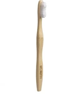 Eco Nutty - Brosse à Dents En Bamboe - Biodégradable - Salle De Bain Durable - Durable - Zéro Déchet