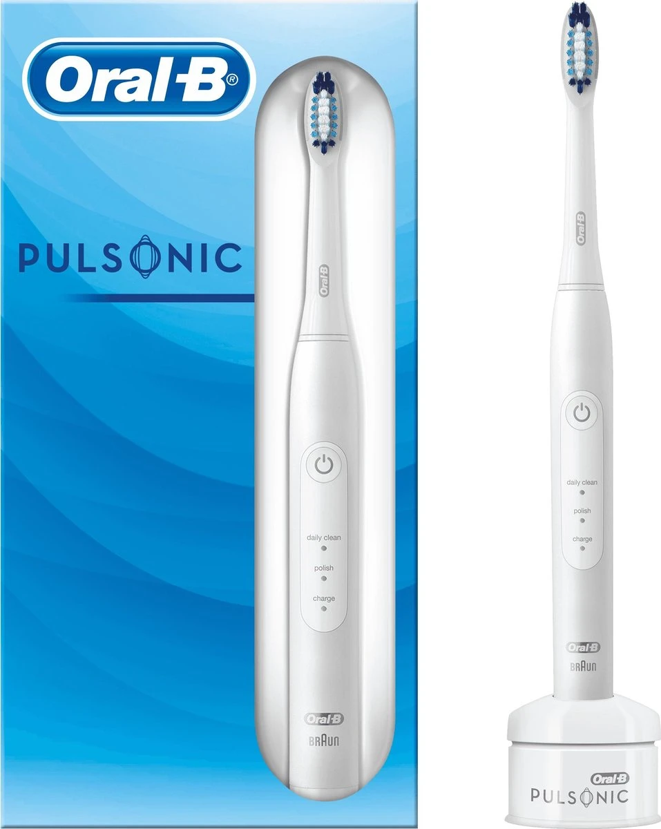 Oral B Oral-B Pulsonic 80322387 Brosse à Dents électrique Adulte Brosse à Dents à Ultrasons Blanc 5 Oral B Oral-B Pulsonic 80322387 Brosse à Dents électrique Adulte Brosse à Dents à Ultrasons Blanc – Image 5