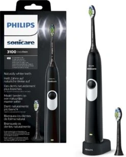 Philips Sonicare 2 Series Plaque Control HX6232/20 Brosse à Dents électrique Adulte Brosse à Dents à Ultrasons Noir