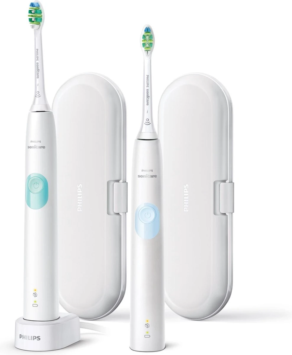 Philips Sonicare ProtectiveClean 4300 HX6809/35 Brosse à Dents électrique Adulte Brosse à Dents à Ultrasons Bleu, Blanc 2 Philips Sonicare ProtectiveClean 4300 HX6809/35 Brosse à Dents électrique Adulte Brosse à Dents à Ultrasons Bleu, Blanc – Image 2